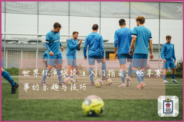 世界杯滚球投注入门指南：畅享赛事的乐趣与技巧