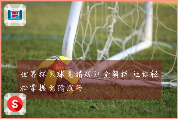 世界杯买球竞猜规则全解析 让你轻松掌握竞猜技巧